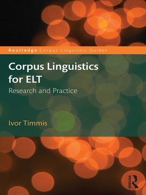 cover image of Corpus Linguistics for ELT